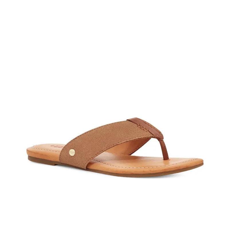 UGG Carey Suede Flip Flops-1