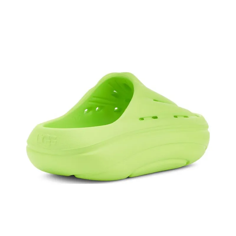 UGG EVA Slide Slippers Women's Light Yellow Green-4