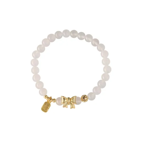 West Island Jade Bracelets Women's White