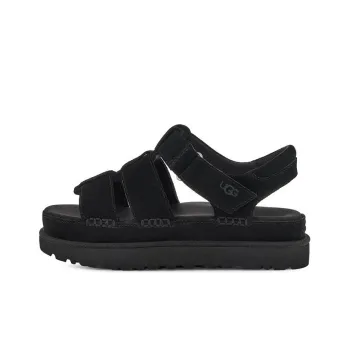 UGG Goldenstar Strap Platform Sandal Black Women's