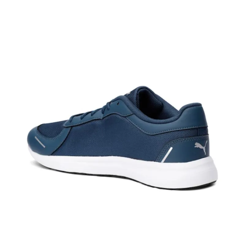 PUMA Jaunt Cushioning Anti-Slip And Wear-Resistant Low-Top Running Shoes Men's Blue White-3
