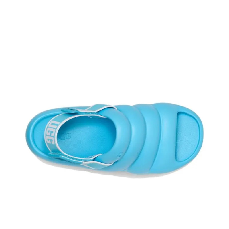 Atmos Pink x UGG Aww Yeah Fashion Sandal Women's Summer Sky Blue-4