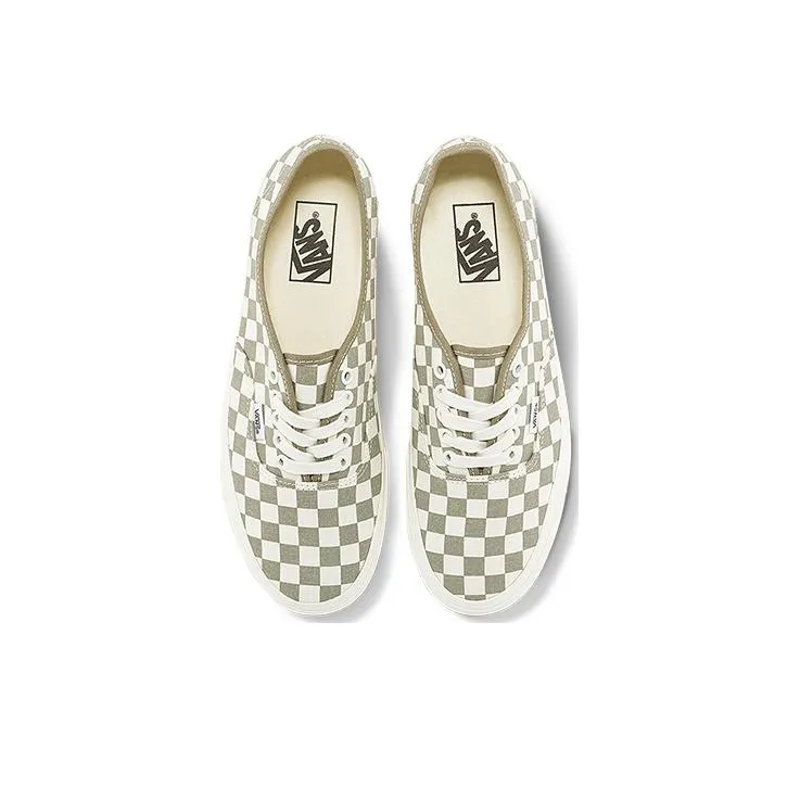 Vans Authentic Classics Checkered 'Khaki Olive'-3
