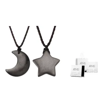 ASTAR HADES Obsidian Necklaces Unisex