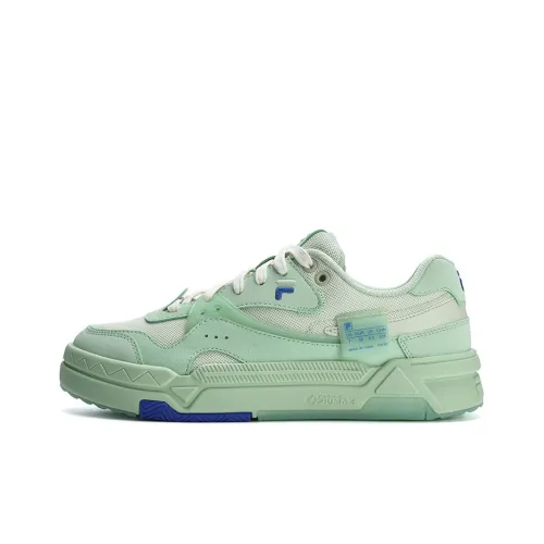 FILA FUSION BANK Skateboard Shoes Women's Low-Top Green