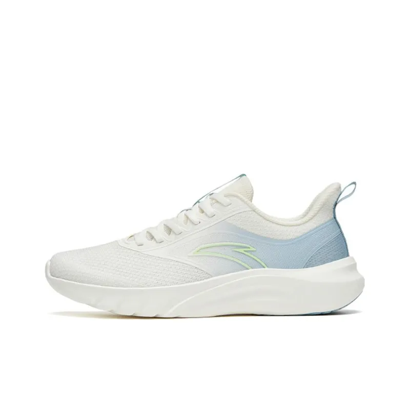 Anta Running Collection Anti Slip Wear Resistant Low Top Casual Running Shoes Men's Misty Blue-0