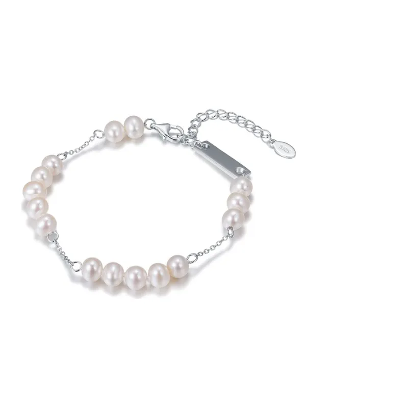 GN PEARL Bracelets Women's White-1