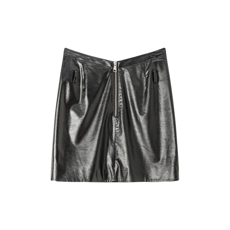 CHUU Casual Short Skirts Women's Black-1