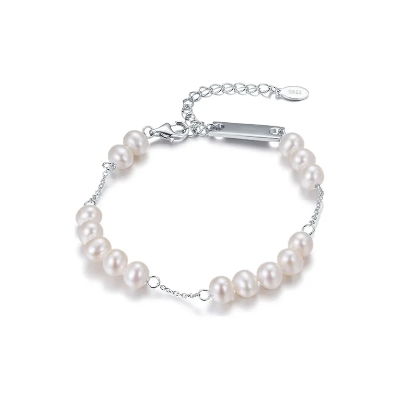 GN PEARL Bracelets Women's White-2