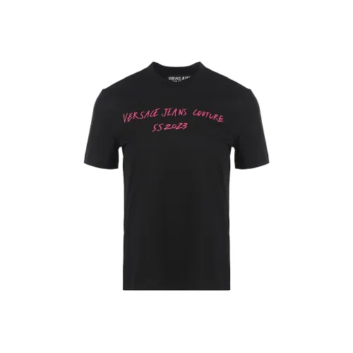 VERSACE JEANS COUTURE T-Shirts Women's Black