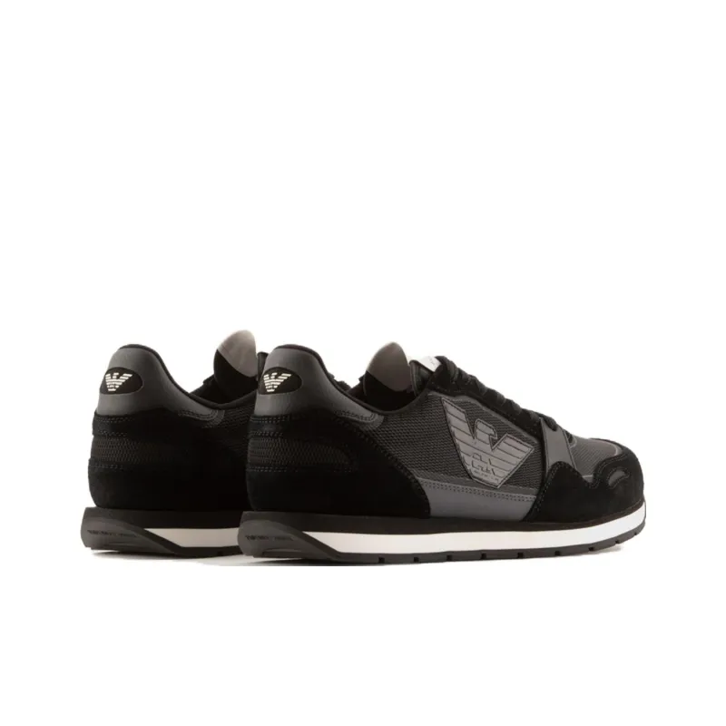 EMPORIO ARMANI Panelled Low-top Sneakers-3