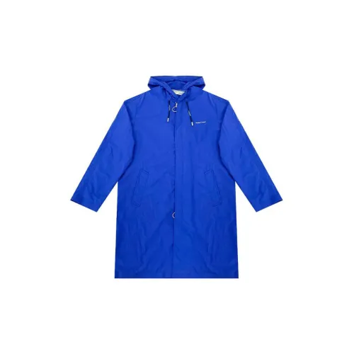 OFF-WHITE Coats Men Blue