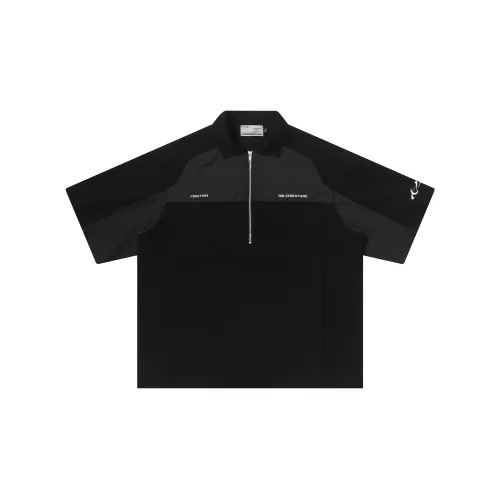 HARSH AND CRUEL Polo Shirts Unisex Black