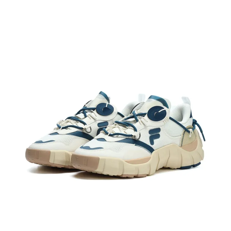 FILA FUSION Lifestyle Sport Shoes 'White Teal'-1