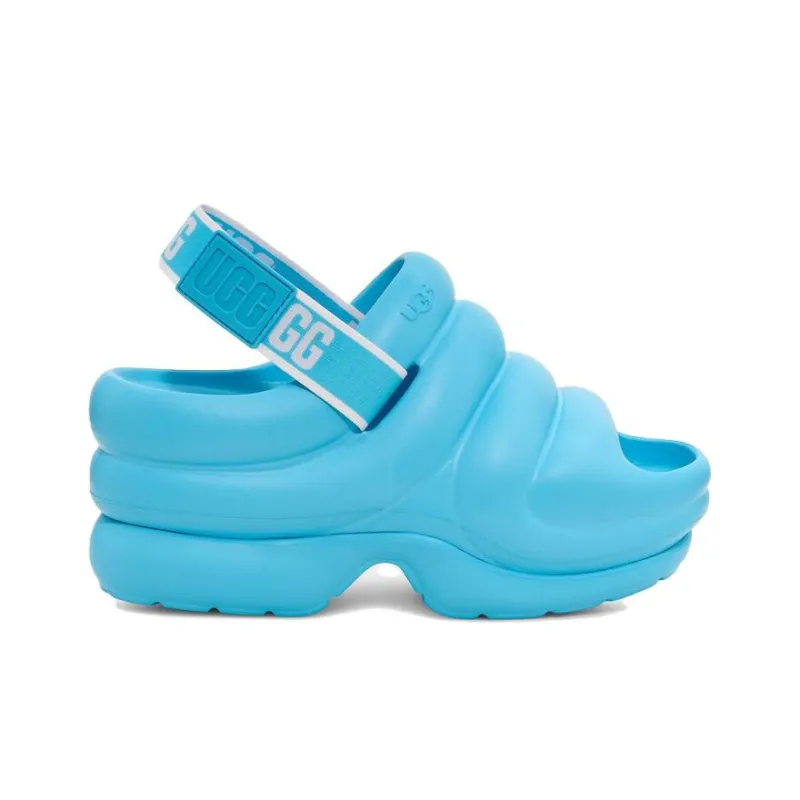 Atmos Pink x UGG Aww Yeah Fashion Sandal Women's Summer Sky Blue-1