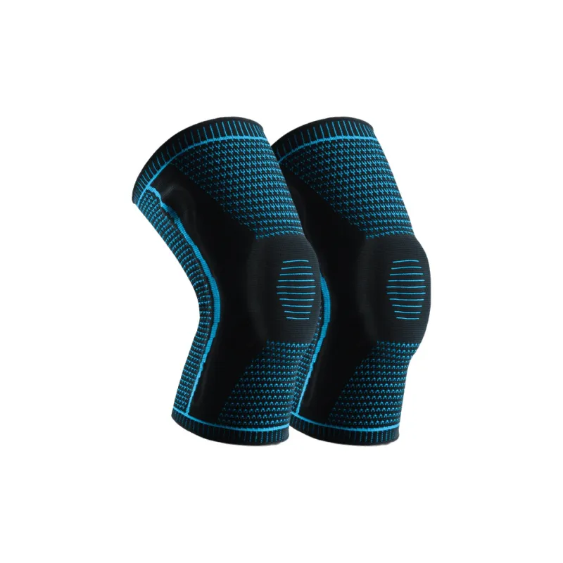 TMT Running Mountaineering Cycling Basketball Fitness Unisex Nylon Elastane Silicone Knee Pads-5