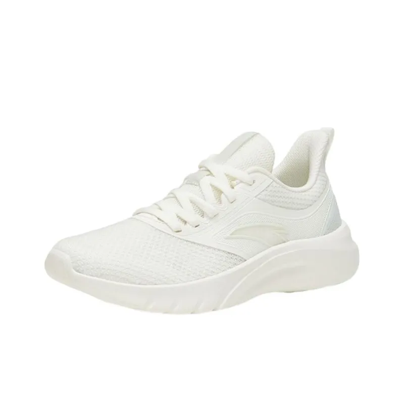 Anta Running Collection Anti Slip Wear Resistant Low Top Running Shoes Women's Oxygen Green-1