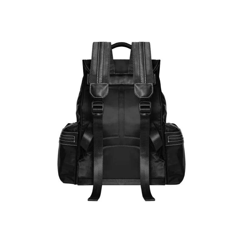 KONADCT Polyester Backpack Large Size Unisex Black/Black Crystal-6