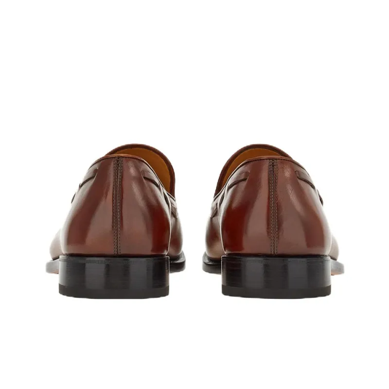 FERRAGAMO Tasselled Leather Loafers-3