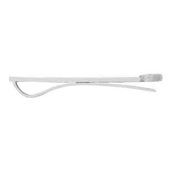 GUCCI Sterling Silver Interlocking G Tie Pin