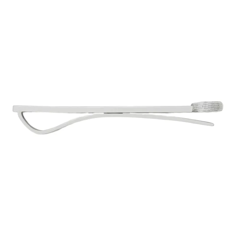 GUCCI Sterling Silver Interlocking G Tie Pin-0