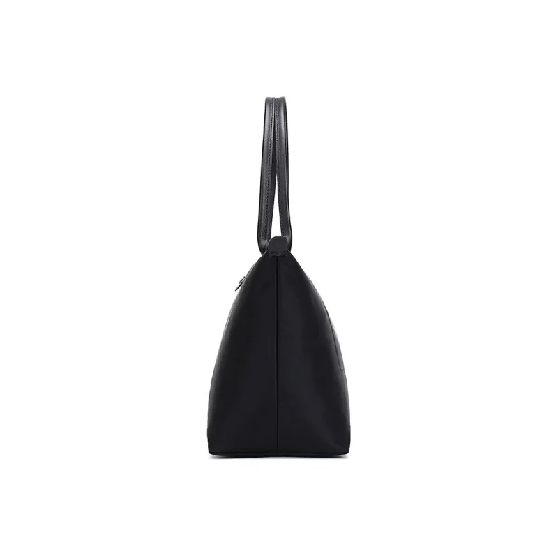 LONGCHAMP Le Pliage Néo Fabric Shopping Bag Dumpling One Shoulder Handbag Large Size Women's Black-2