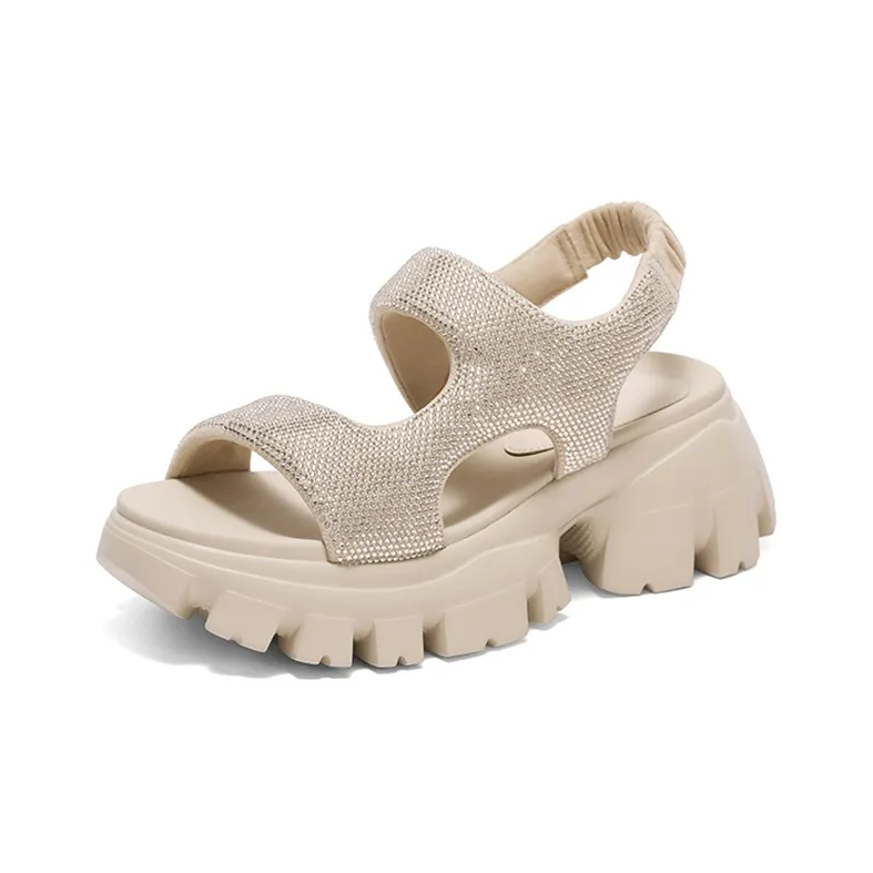 Staccato Frosting Chiffon Stylish Sandal Women's-1