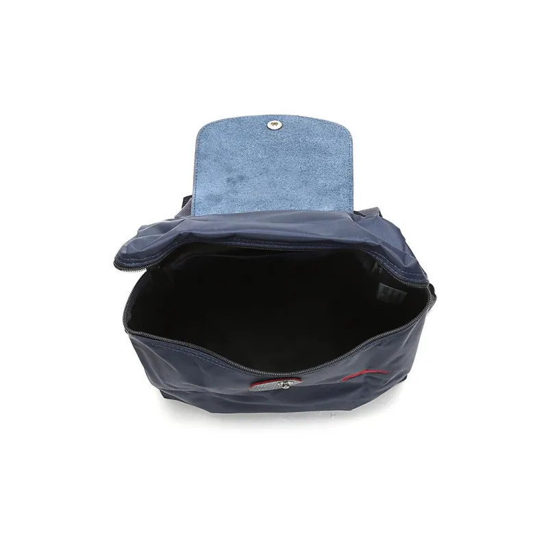 LONGCHAMP Le Pliage Club Canvas Backpack Regular Women's Navy-5