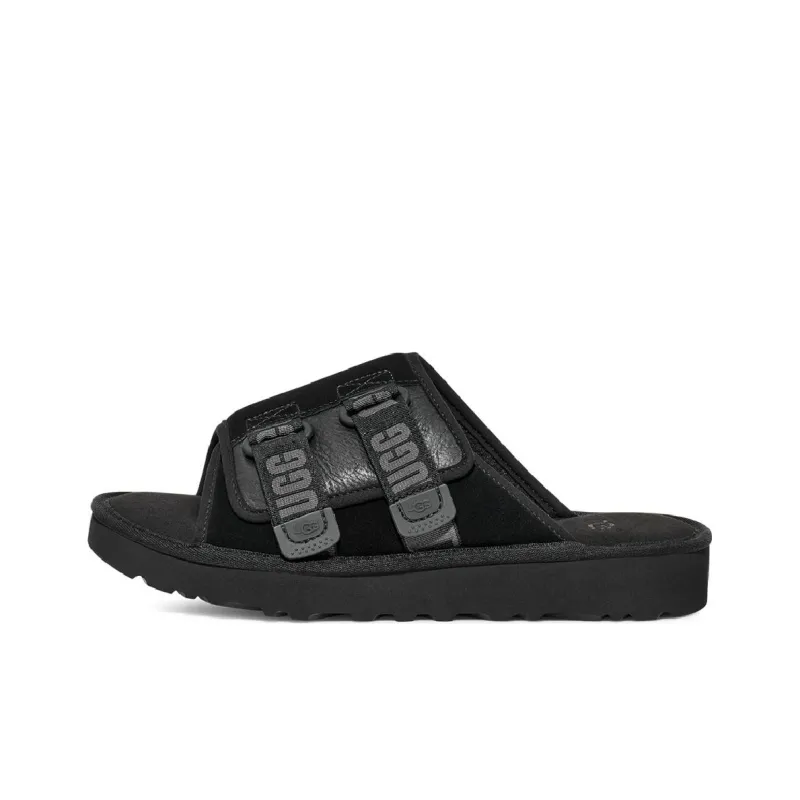 UGG Goldencoast Strap Slide Black-0