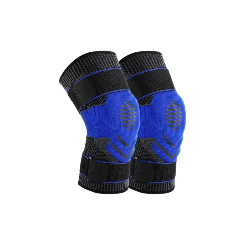 TMT Running Unisex Nylon Elastane Silicone Knee Pads-2