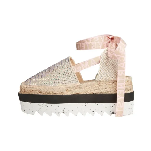 Stella McCartney Gaia Crystal-embellished Platform Espadrilles