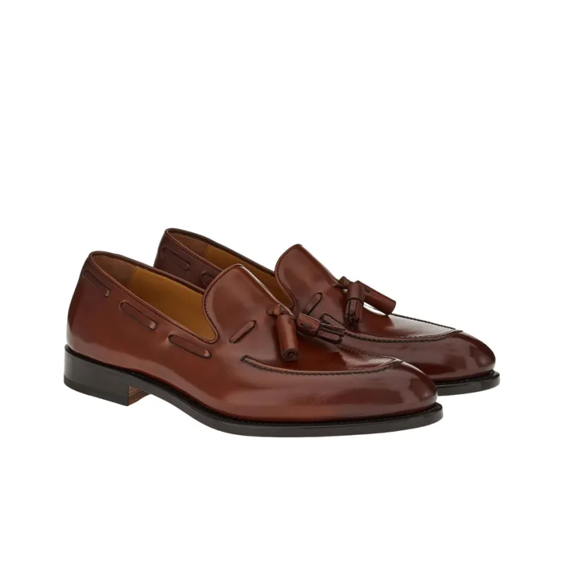 FERRAGAMO Tasselled Leather Loafers-1
