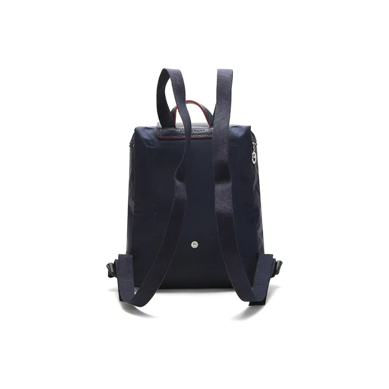 LONGCHAMP Le Pliage Club Canvas Backpack Regular Women's Navy-2