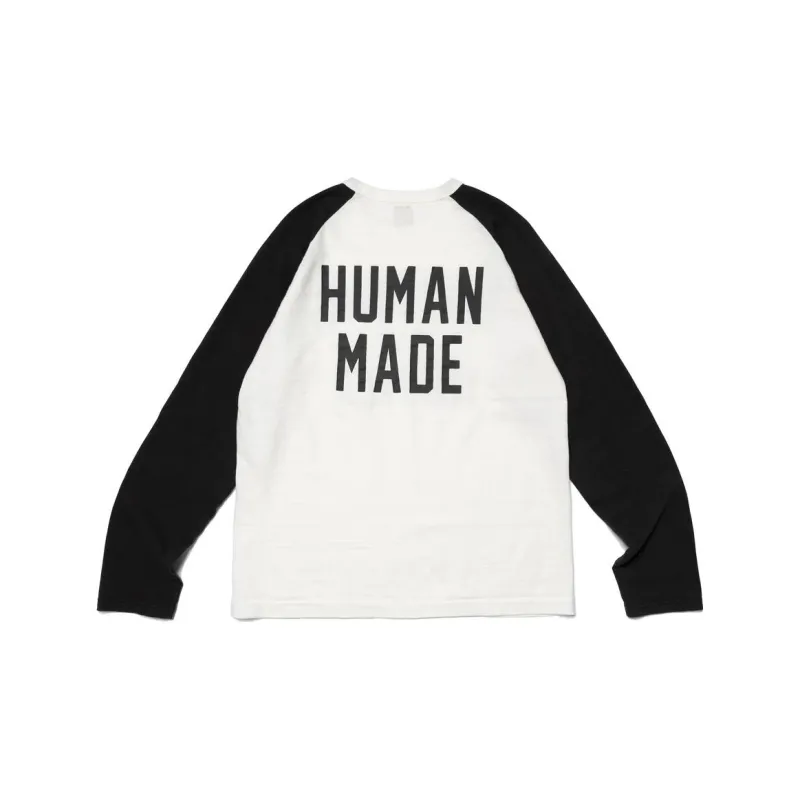 HUMAN MADE Raglan L/S T Shirt-5