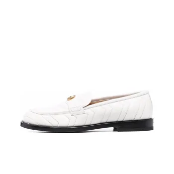 GUCCI GG Loafers Men Low Top White