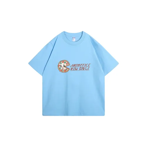 Antioffice T-Shirts Unisex Sky Blue