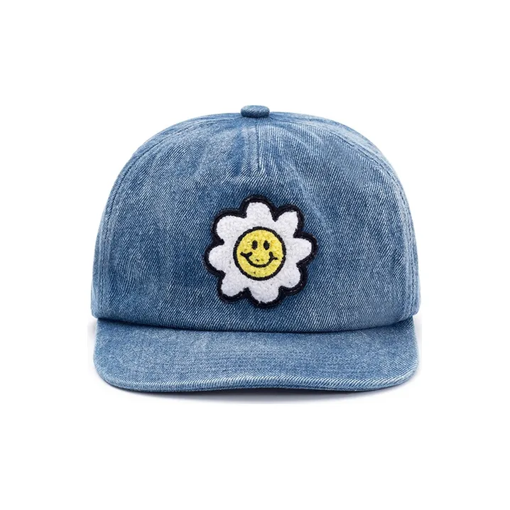 KENMO Baseball Caps Unisex Denim Blue-1