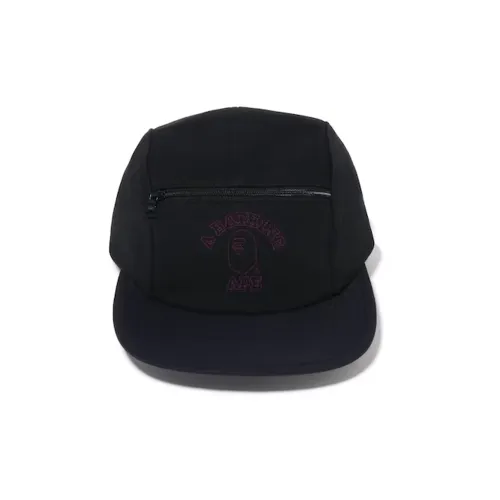 A BATHING APE Baseball Caps Unisex Black