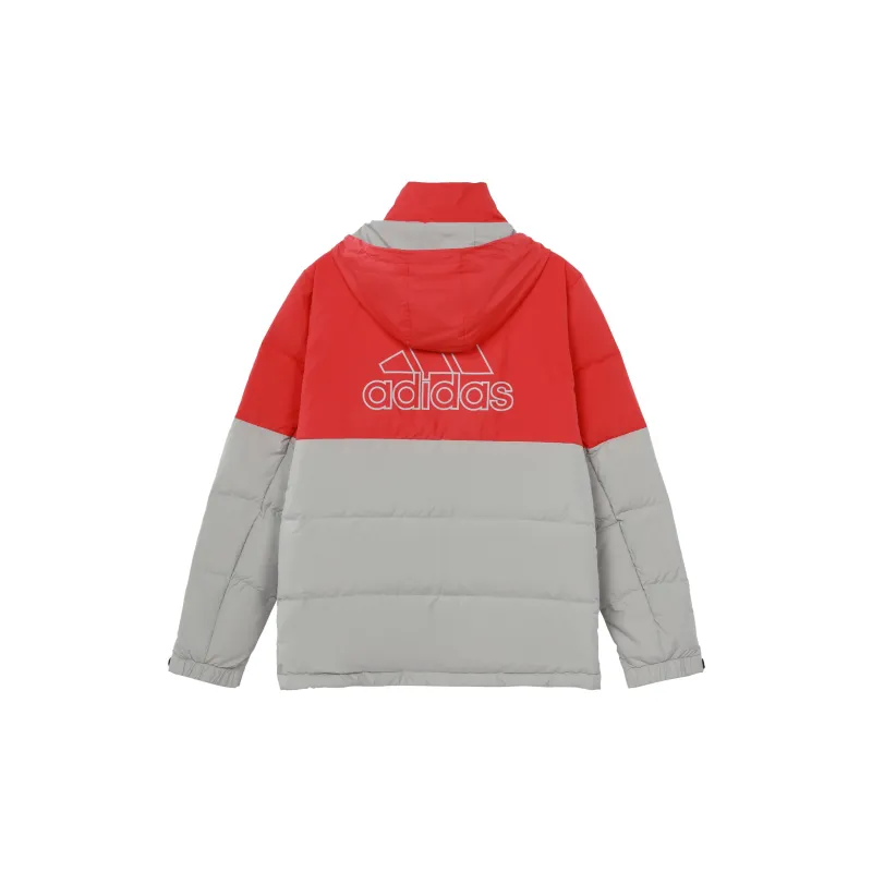 Adidas Down Jackets Men Metallic Gray-1