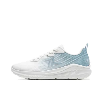 XTEP Hydrogen Wind Technology Breathable Balanced Lightweight Low Top Running Shoes Men's Blue White