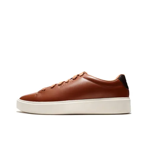 COLE HAAN Skateboard Shoes Men Low-Top Brown