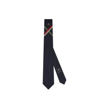 GUCCI Ties Men Dark Blue