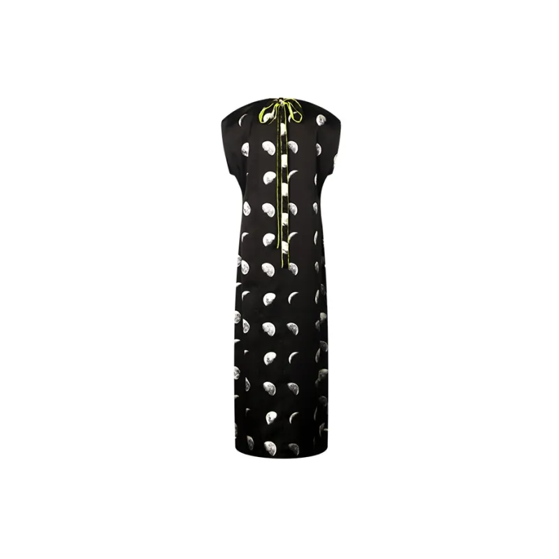 Tuyue Sleeveless Dresses Women's Even The Most Romantic Love Stories Become A Part Of The Past, Black.-1
