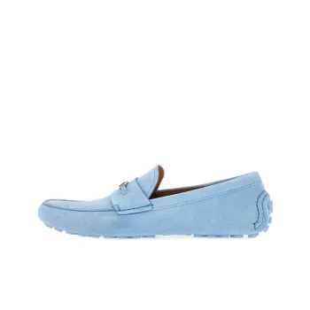 FERRAGAMO Penny Loafers Men's Blue