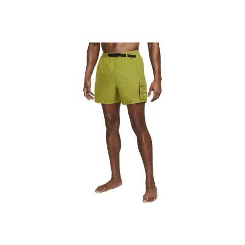 Nike Casual Shorts Men Olive Green