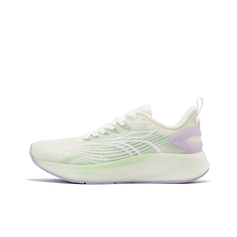 361° QU!KFOAM Running Shoes Women's Low Top White/Green-0