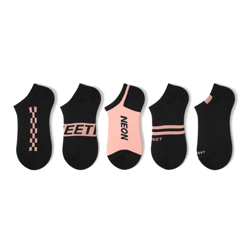 Primeet No Show Socks Women's Gift Box Set 5 Pack-17