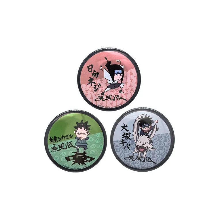 All Love Manga NARUTO Shippuden CHIBI Collection Badge 9 Piece Set IP Merch 5.8cm-4