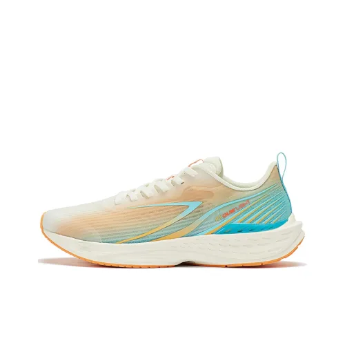 361° Flying Fish 3.0 Running Shoes Men Low-Top Feather White/Papaya Milkshake