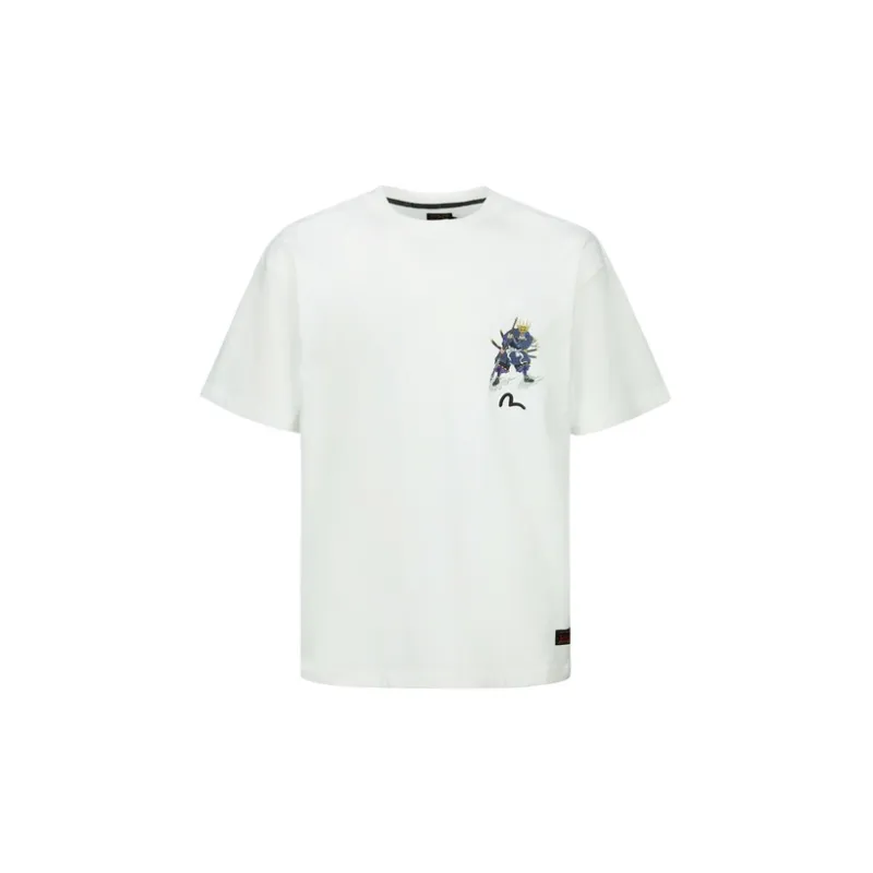 EVISU T Shirts Unisex White-1